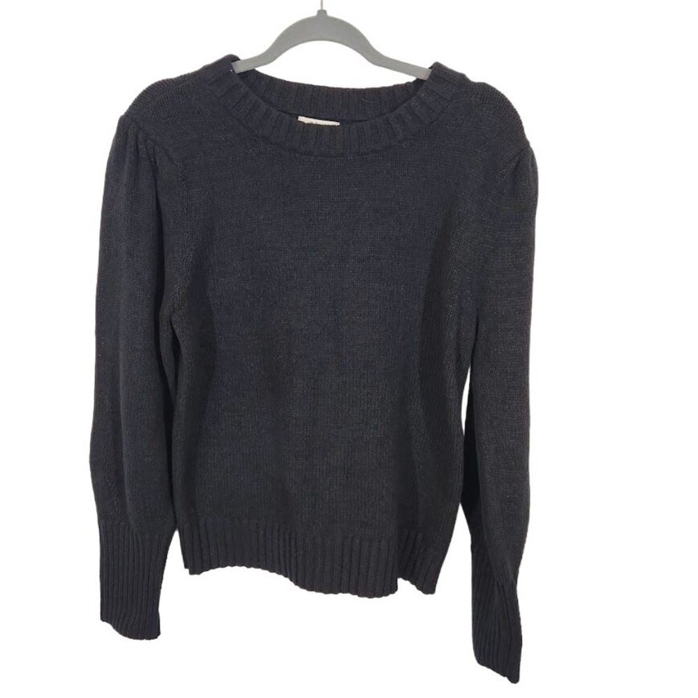 Style & Co. Chunky‎ Knit Sweater in Black, Long Sleeves - Size Medium